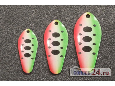 Лепесток для блесны FIT Myr Fluo, цвет 025